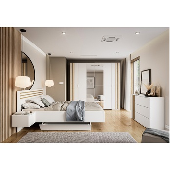 Posteľné zásuvky FLORENCJA alpská biela, 2 ks 2