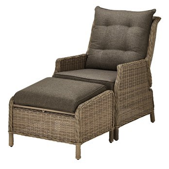 Záhradná stolička FLORENZ1 hnedá 2