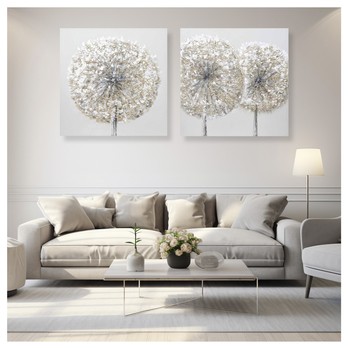 Obraz FLOWER XIX 80x80 cm, viacfarebná 1