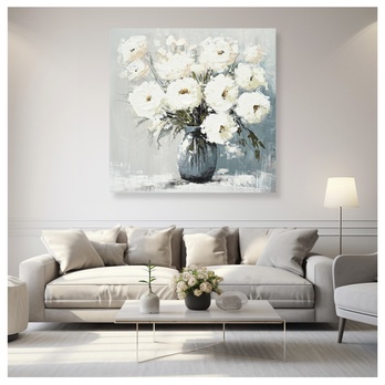 Obraz FLOWER XVIII 100x100 cm, viacfarebná 1