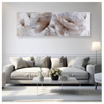 Obraz FLOWER 150x50 cm, viacfarebná 1