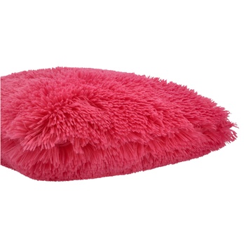 Dekoračný vankúš FLUFFI ružová 2