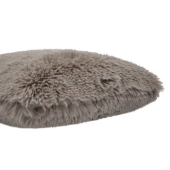 Dekoračný vankúš FLUFFI sivohnedá 1