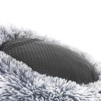 Pelech FLUFFY sivá 2