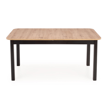 Jedálenský stôl FLURAOST dub artisan/čierna 2