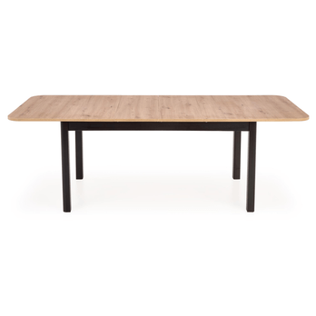 Jedálenský stôl FLURAOST dub artisan/čierna 4
