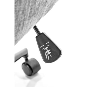 Kancelárska stolička FLURIS svetlosivá 6