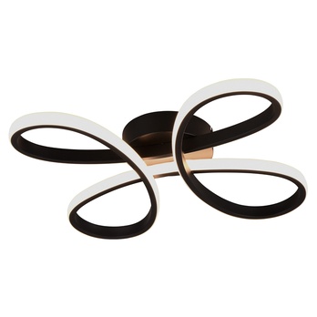 Stropné svietidlo FLY čierna 1