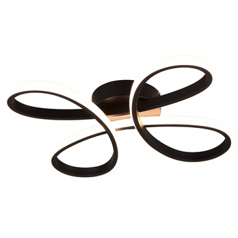 Stropné svietidlo FLY čierna 2