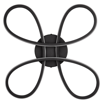 Stropné svietidlo FLY čierna 3