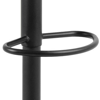 Barová stolička FLYNN sivá/čierna 8