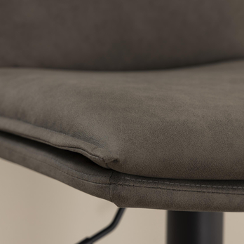 Barová stolička FLYNN sivá/čierna 10