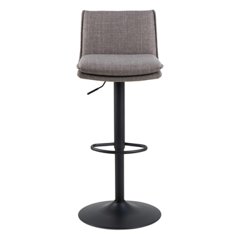 Barová stolička FLYNN sivohnedá/čierna 2
