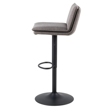 Barová stolička FLYNN sivohnedá/čierna 3