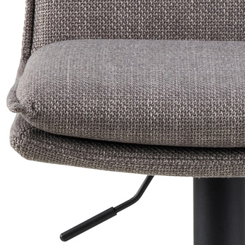 Barová stolička FLYNN sivohnedá/čierna 7