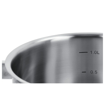 Sada hrncov FOCUS I 11 ks (5 hrncov, 5 pokrievok, 1 panvica) 11