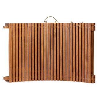 Záhradné ležadlo FOLDA akácia 1