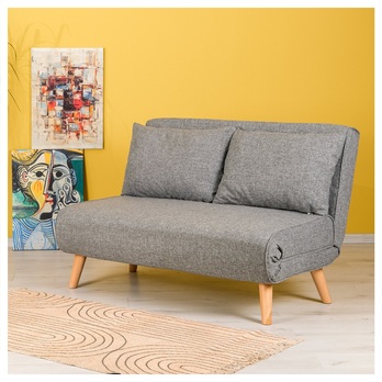 Pohovka  FOLDE sivá 1