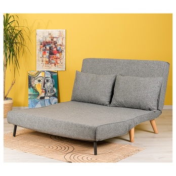 Pohovka  FOLDE sivá 2