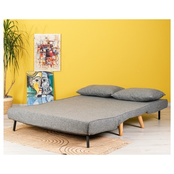 Pohovka  FOLDE sivá 3