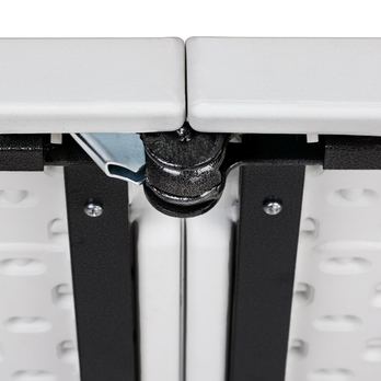 BBQ stôl FOLDE biela 8