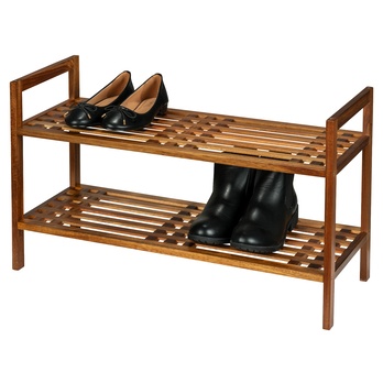 Polica na topánky FONDI akácia 3