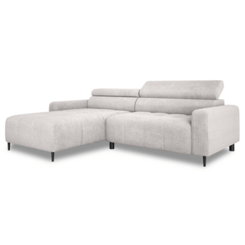 Sedacia súprava FONSO S ľavá, biela 4