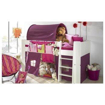 Textilný domček FOR KIDS ružová 1