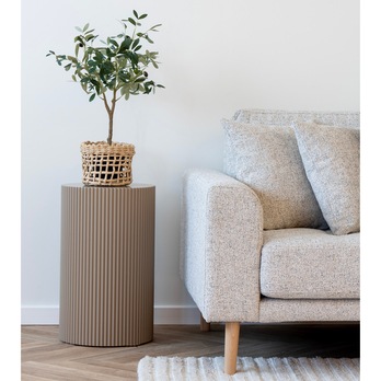 Odkladací stolík FORINSI béžová/sivá 3