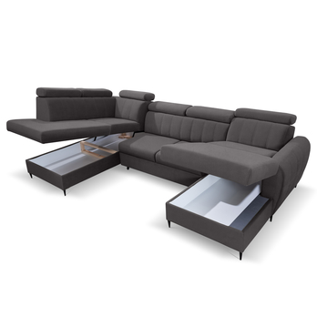 Sedacia súprava FORIO MAXI ľavá, sivá 3