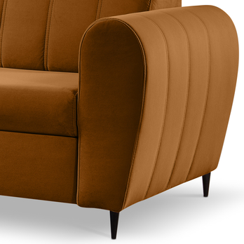 Sedacia súprava FORIO ľavá, jantárová 4