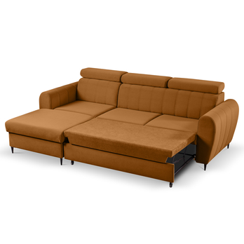 Sedacia súprava FORIO ľavá, jantárová 1