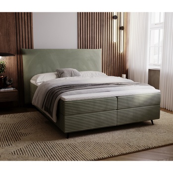 Posteľ s matracom FOXY NEW olivová, 140x200 cm 1