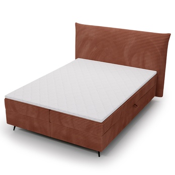 Posteľ s matracom FOXY NEW tehlová, 140x200 cm 3