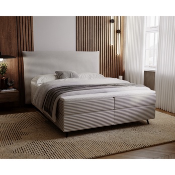 Posteľ s matracom FOXY NEW sivá, 140x200 cm 1