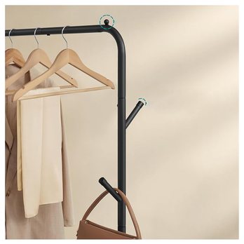 Stojan na šaty FRAME čierna 4
