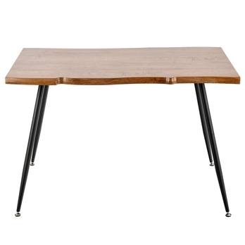 Jedálenský stôl FRANCISCO dub/čierna 2