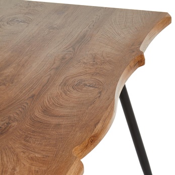 Jedálenský stôl FRANCISCO dub/čierna 4