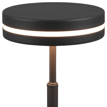 Stolná LED lampa FRANKLIN 1 antracitová 3