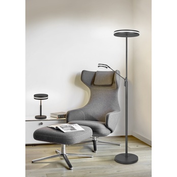 Stolná LED lampa FRANKLIN 1 antracitová 1