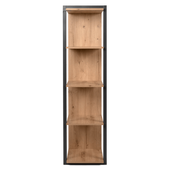 Regál FREDDIE dub artisan/antracitová 4
