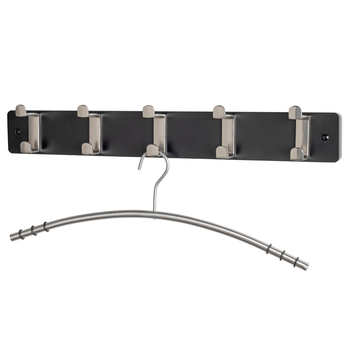 Nástenný vešiak FREDDY čierna/oceľ 1