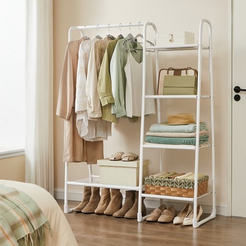 Stojan na šaty FREES biela 1