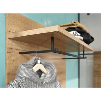 Predsieňový panel FREMONT 2794-243 dub/čierna 1