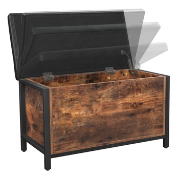 Truhla FREN čierna/hnedá 2