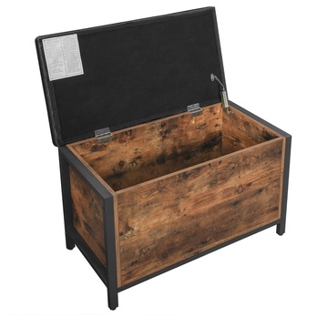 Truhla FREN čierna/hnedá 3