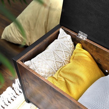 Truhla FREN čierna/hnedá 5