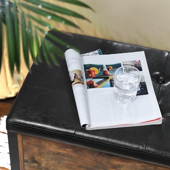 Truhla FREN čierna/hnedá 6