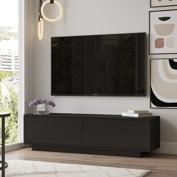 TV komoda FRENK 2 čierna 1