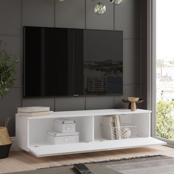 TV komoda FRENK 2 biela 2